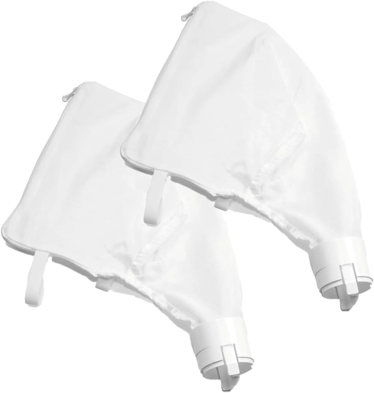 2 Pack Zippered Bag Replacement Compatible with Polaris Models 360, 380 Pool Cleaner All Purpose Filter Bag for Polaris Filter Bag(2 Pack of Nylon Mesh Pool Cleaner 360, 380)