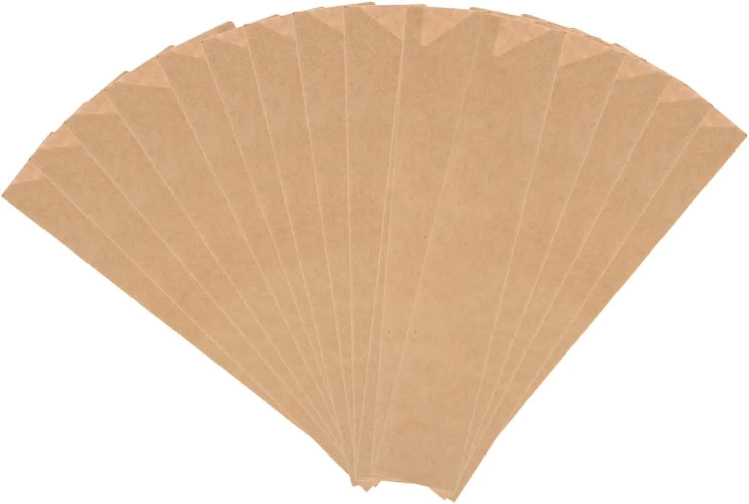 2sets Travel Chopsticks Pockets Chopstick Sleeves Bulk Kraft Paper Bag Cutlery Pouch Pouch Disposable 200pcs*2