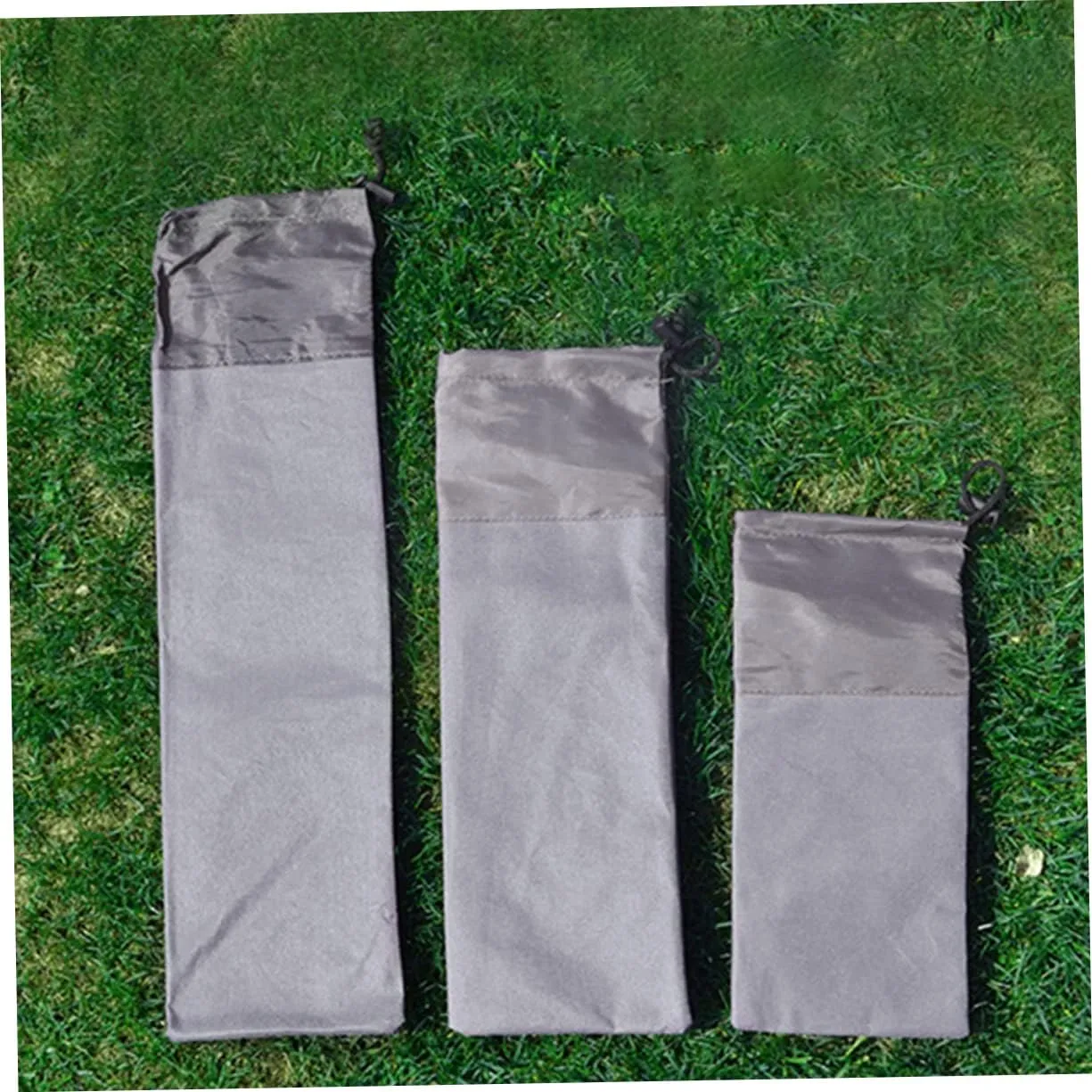 5 Pcs Multi Function Oxford Cloth Tent Stake Storage Bags Portable Peg Bags for Camping Travel Duffle Bag Style Outdoor Accessories for Tent Setup and Organization