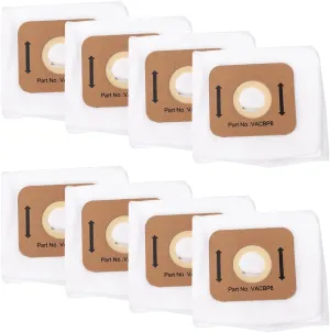 8 Pack Replacement Atrix Vacuum Bags Backpack Vac 8-Quart, Replace Part VACBP1 VACBP6 VACBP36V VACBPAI