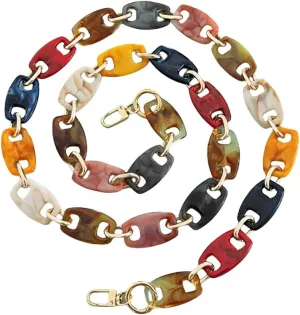 Acrylic Resin Chain Strap for Purse,Replacement Bag Chain Strap,Handbag DIY Accessories
