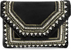 Aheli Clutch Women's Purse Bridal Bag for Casual Detachable Strap Evening Sling Bag Gift for Women