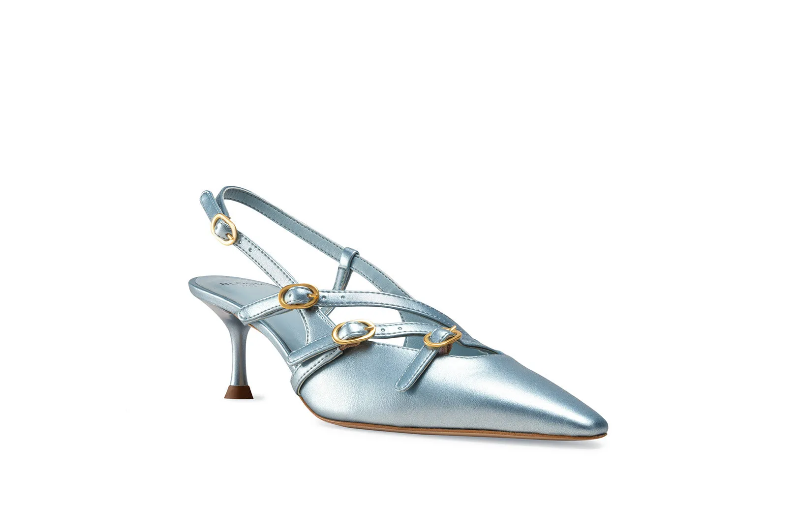 ALICE SLINGBACK - IRIDESCENT BLUE