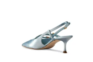 ALICE SLINGBACK - IRIDESCENT BLUE