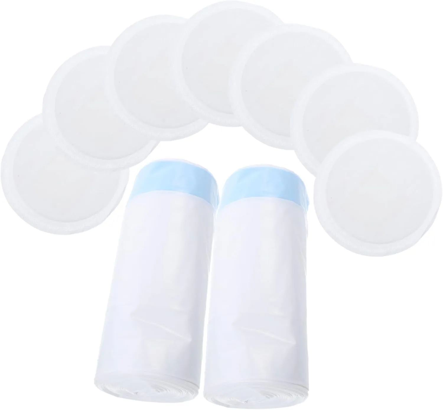 Alipis 40 Pack Portable Urinal Bag Cleaning Waste Pouch Disposable Toilet Seat Cover for Travel Hotel Restaurant Public Restroom