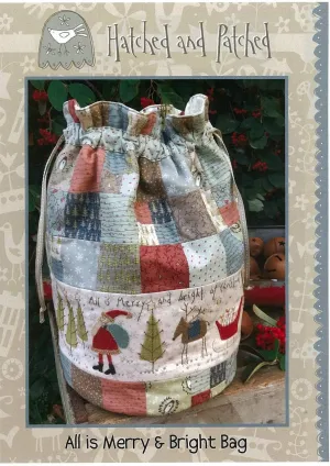 All is Merry and Bright Market Bag Pattern