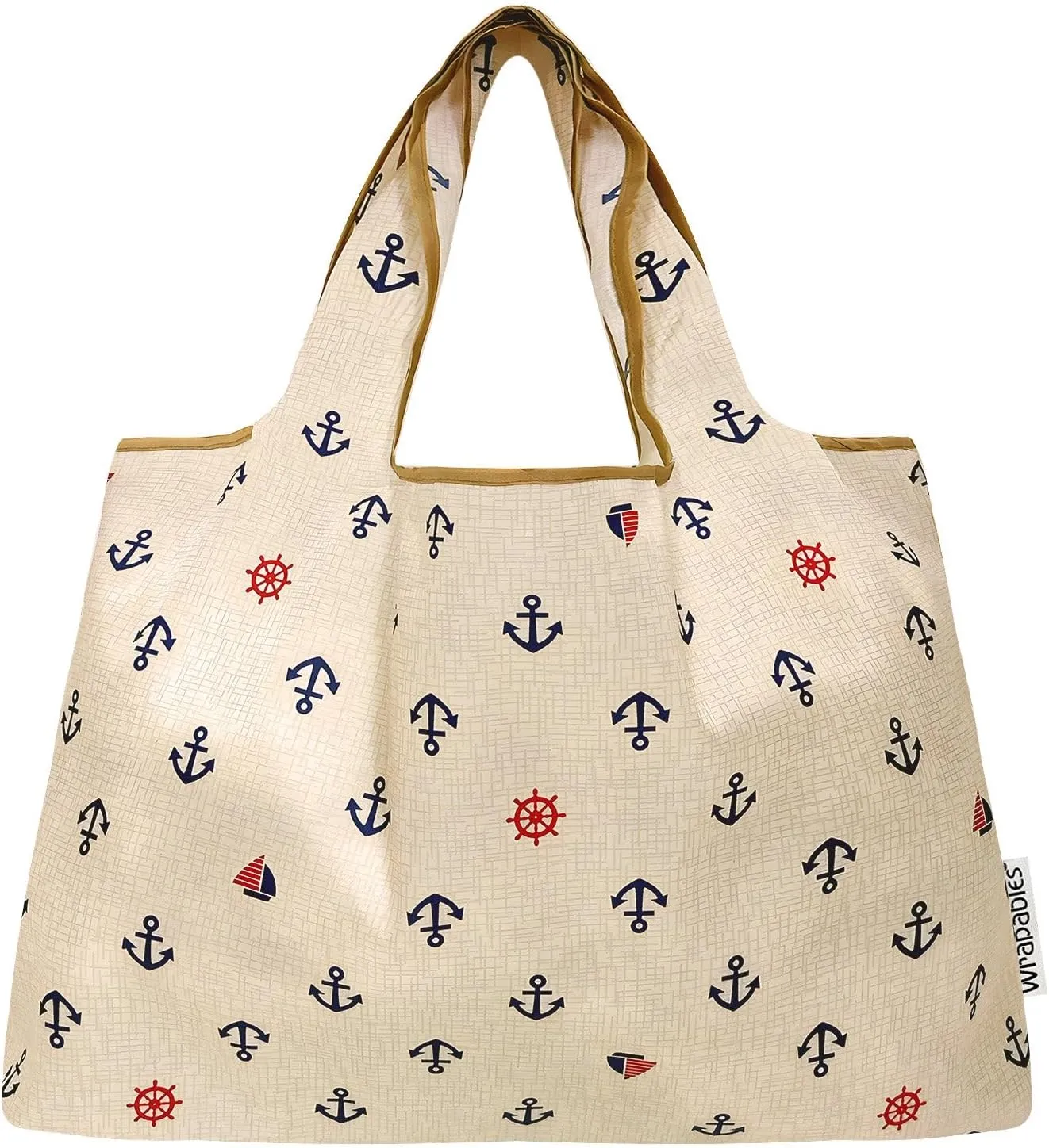 allydrew Large Foldable Tote Nylon Reusable Grocery Bags