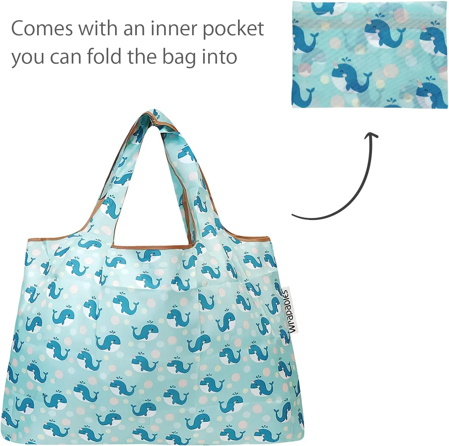allydrew Large Foldable Tote Nylon
