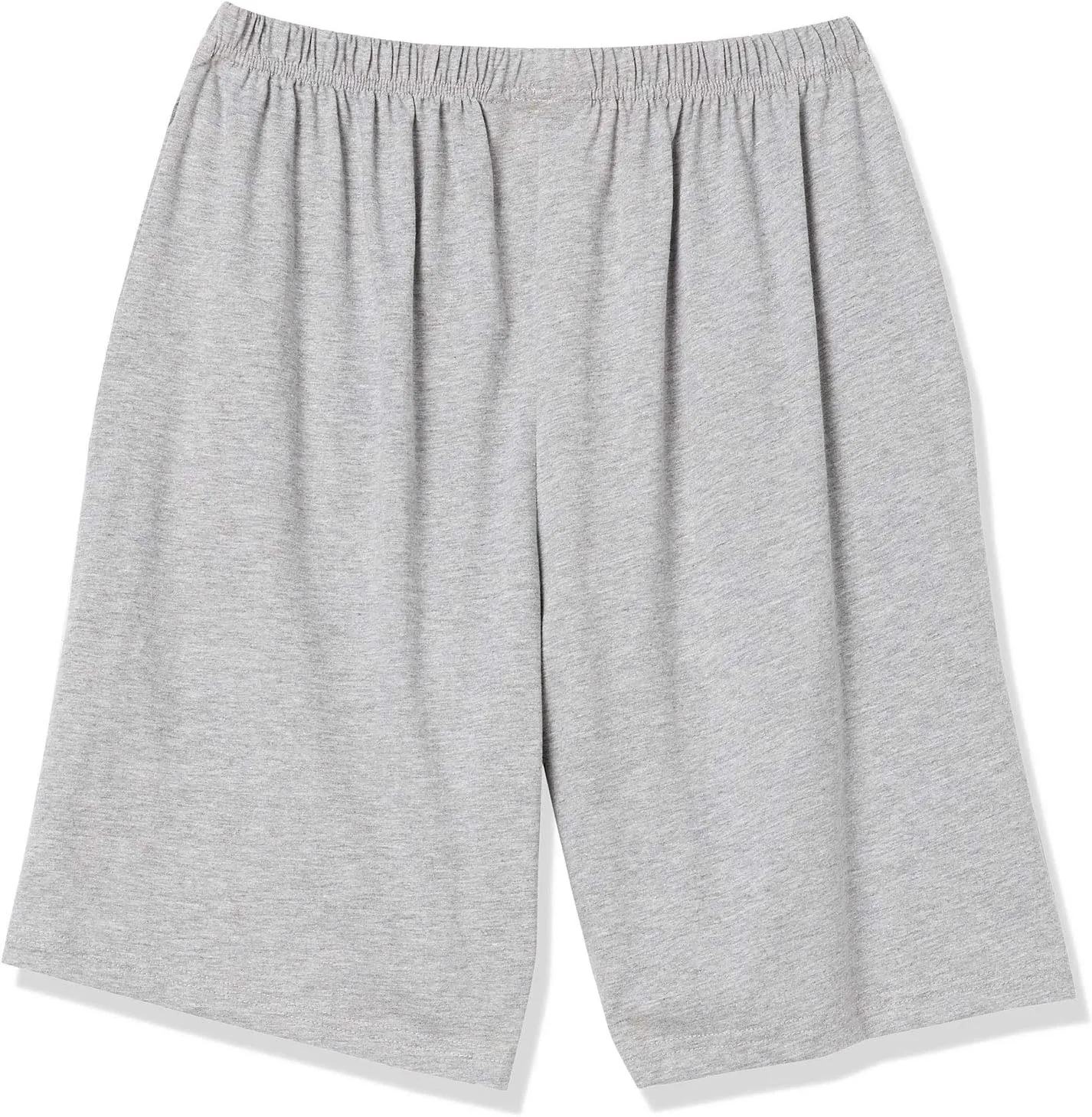 AmeriMark Women’s Full Elastic Waist Athletic Bermuda Shorts - Ladies 100% Cotton Pull-On Golf Shorts with Pockets