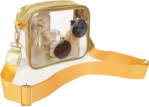 Aveniee Clear Bag Stadium Approved, Clear Purses for Women, Crossbody Bag for Concerts with Adjustable Strap