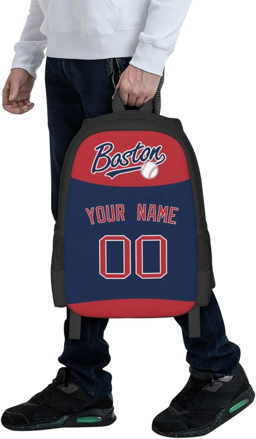 Backpack Boston Personalized Bags for Men Women Gifts
