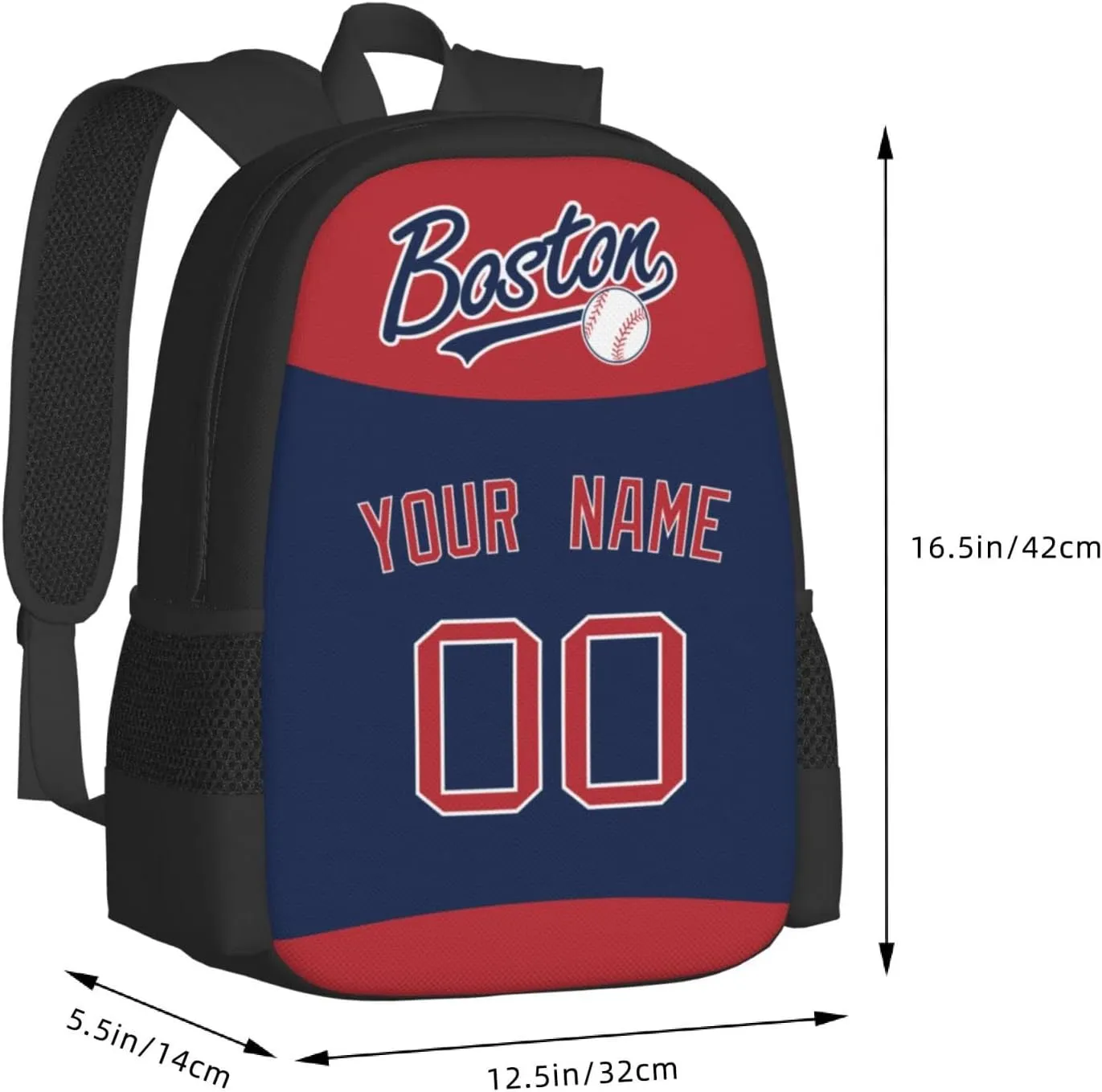 Backpack Boston Personalized Bags for Men Women Gifts