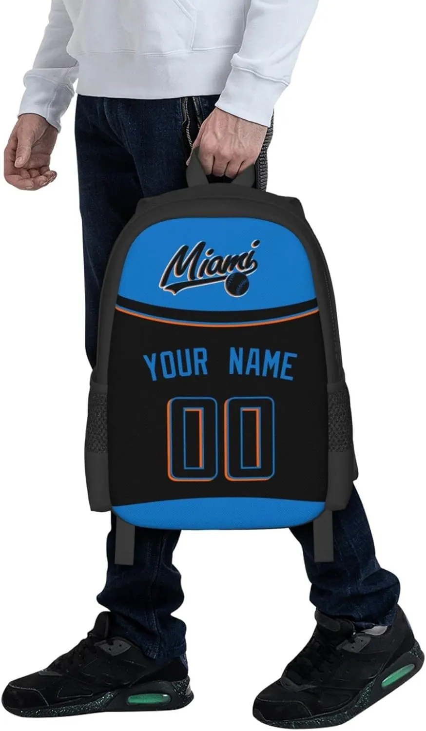 Backpack Miami Personalized Bags for Men Women Gifts