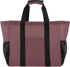Beach Bag for Women Beige Large Canvas Tote Bag Sandproof Pool Bags with Pocket for Pool Travel Gym Beach