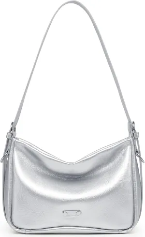 Black Leather Shoulder Purse For Women: Crossbody Bags Small Handbags - Elegant Comfortable for Daughters and Young Girls