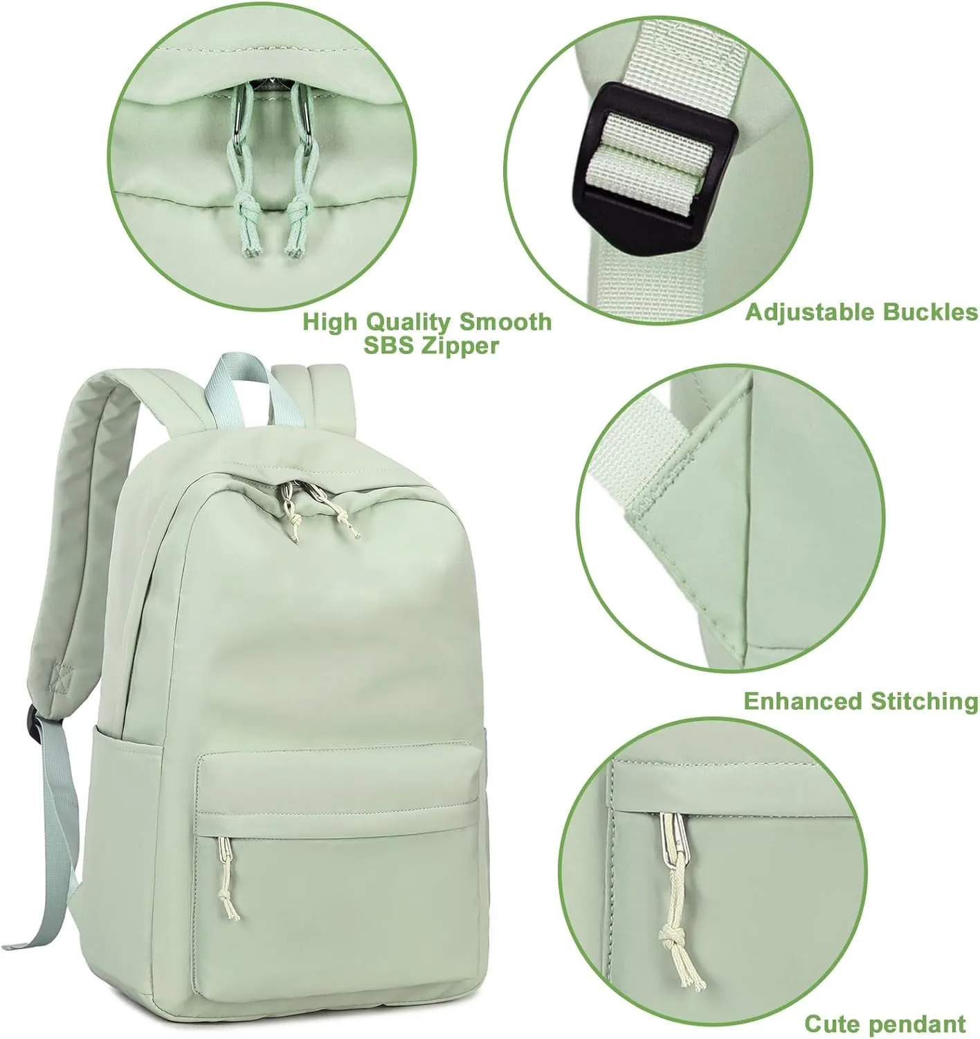 Bluboon School Backpack for Teen Girls Bookbags Elementary High School Corduroy Laptop Bags Women Travel Daypacks