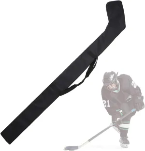 BOSREROY Two Shoulder Straps Hockey Stick Carrying Bag, Ice Field Hockey Storage Bag for Kids and Adults, Travel Hockey Stick Accessories Pouch, Dimensions 57 x 13 inches