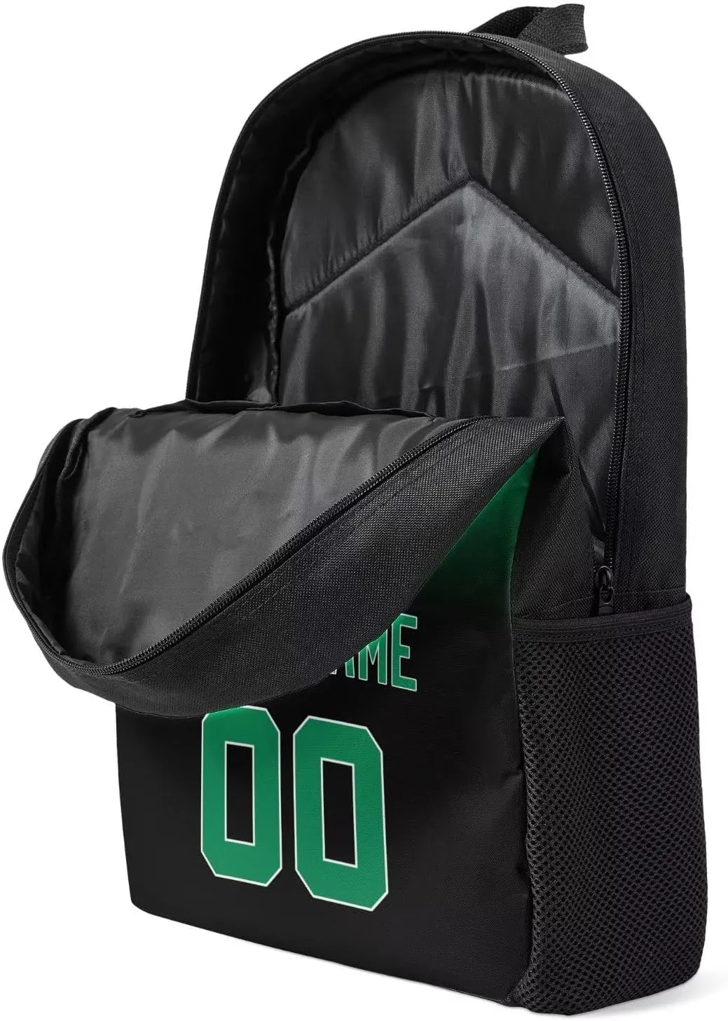 Boston Custom Basketball Sport Backpack Personalized with Name/Number, Men Women Basketball Bags Gift