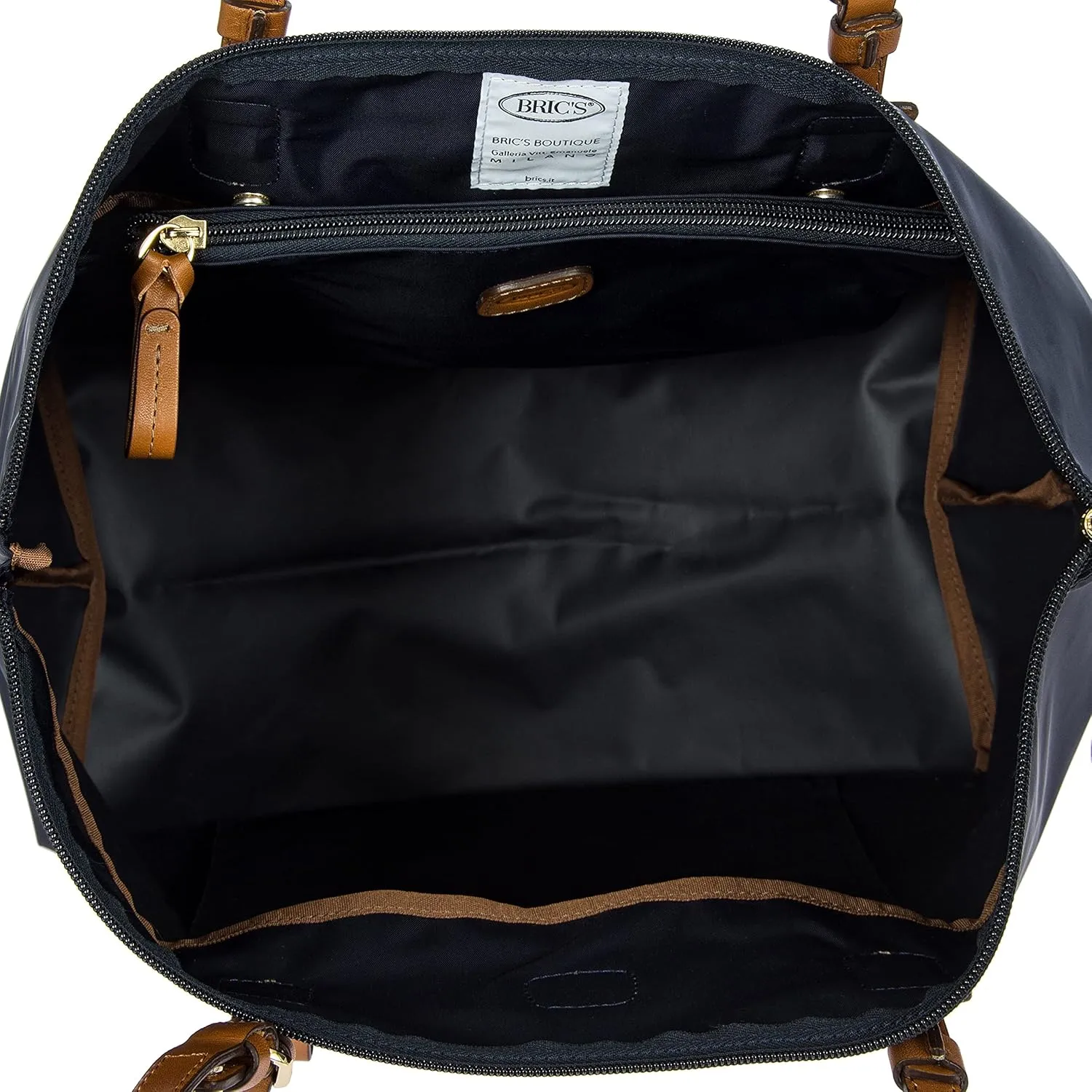 Bric's Sportina X-Bag - Large Tote Bag - 3-Way Shopper Shoulder Bag - X-Collection Designer Handbag for Travel and Work