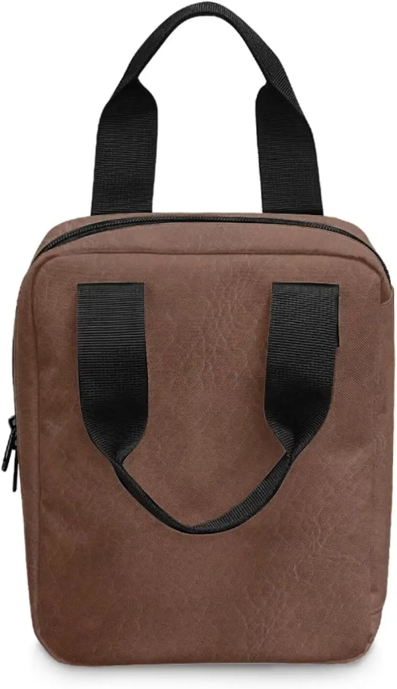 Brown Cow Bible Cover Case for Women with Zipper Pocket/Pen Slot/Shoulder Strap-Church Bag for Lady Bible Cover with Handles Easy to Clean