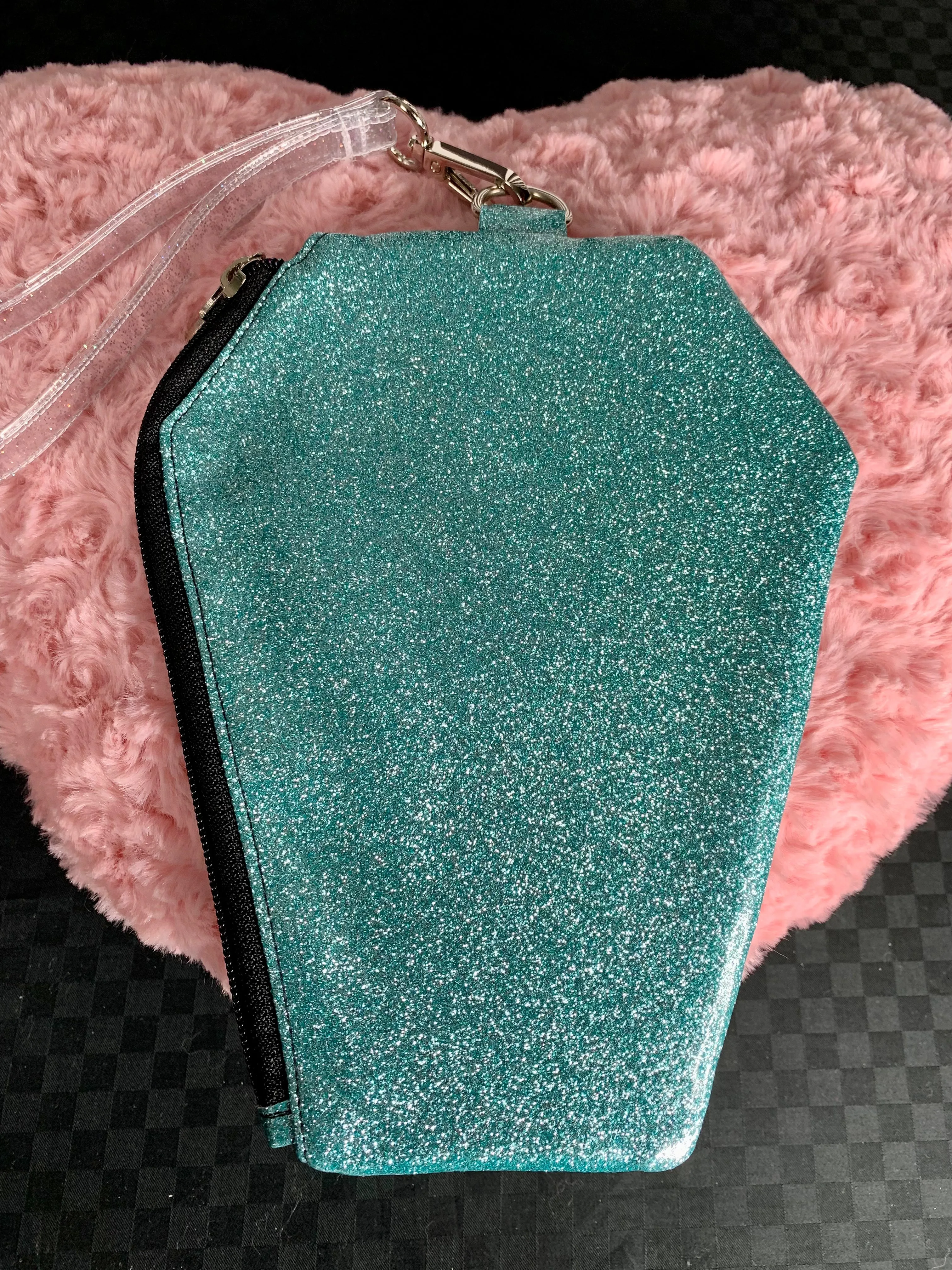 Caroline fan art wristlet bag