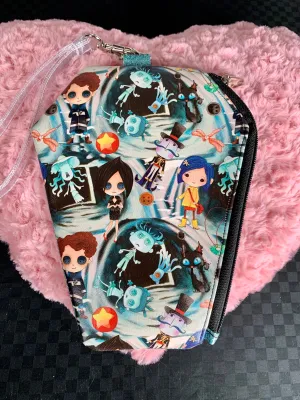 Caroline fan art wristlet bag