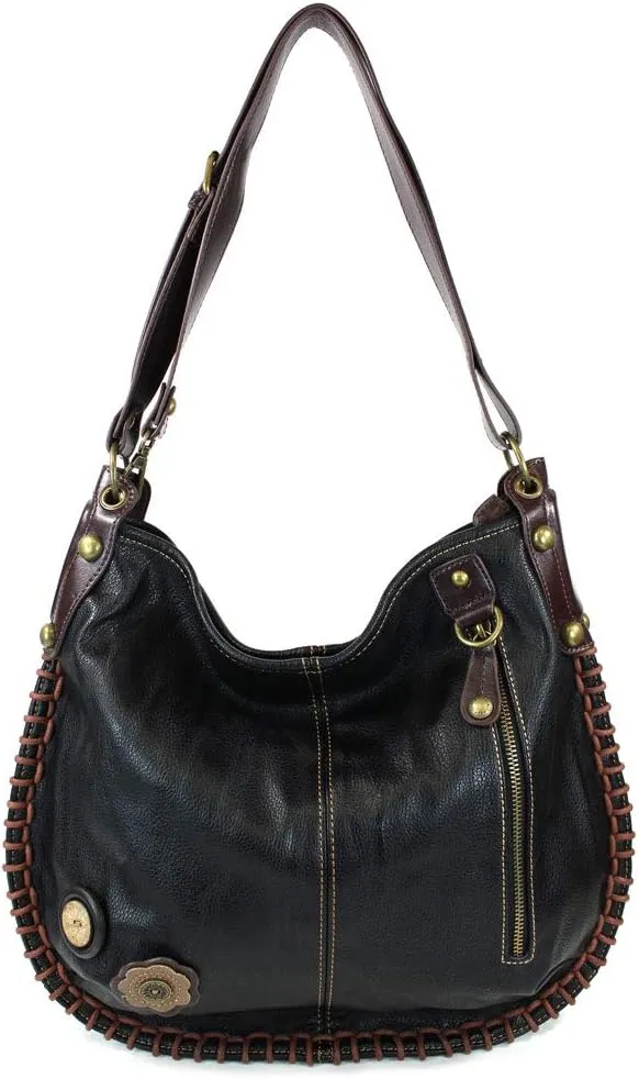 CHALA Large Tote Handbag, Casual Style, Soft, Convertible Shoulder or Crossbody (Bags Only)