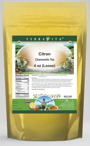 Citron Chamomile Tea (Loose) (4 oz, ZIN: 534661)