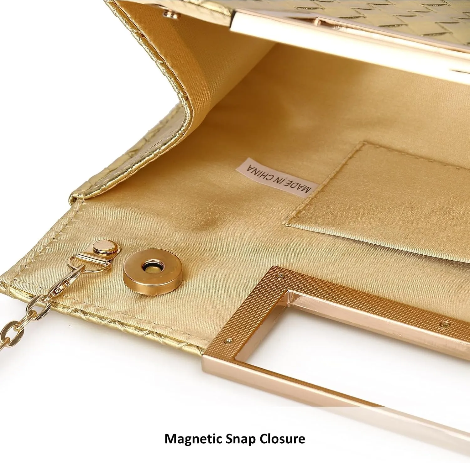 Clutch Purse for Women Fashion PU Leather Evening Bag Elegant Purse for Wedding Party Formal Daily Cocktail
