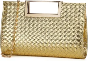 Clutch Purse for Women Fashion PU Leather Evening Bag Elegant Purse for Wedding Party Formal Daily Cocktail