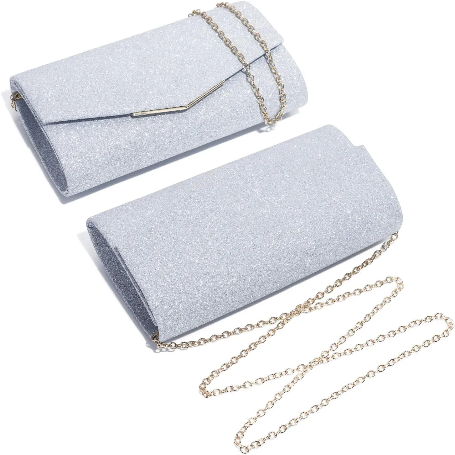 Clutch Purses For Women Evening Bags Shining Envelope Handbags Shoulder Crossbody bag for Women Wedding Party Prom