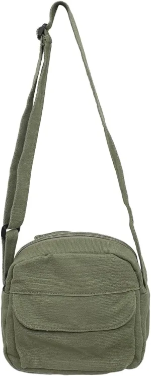 Collsants Small Crossbody Bag Cute Purse Mini Canvas Crossbody Purse Phone bag