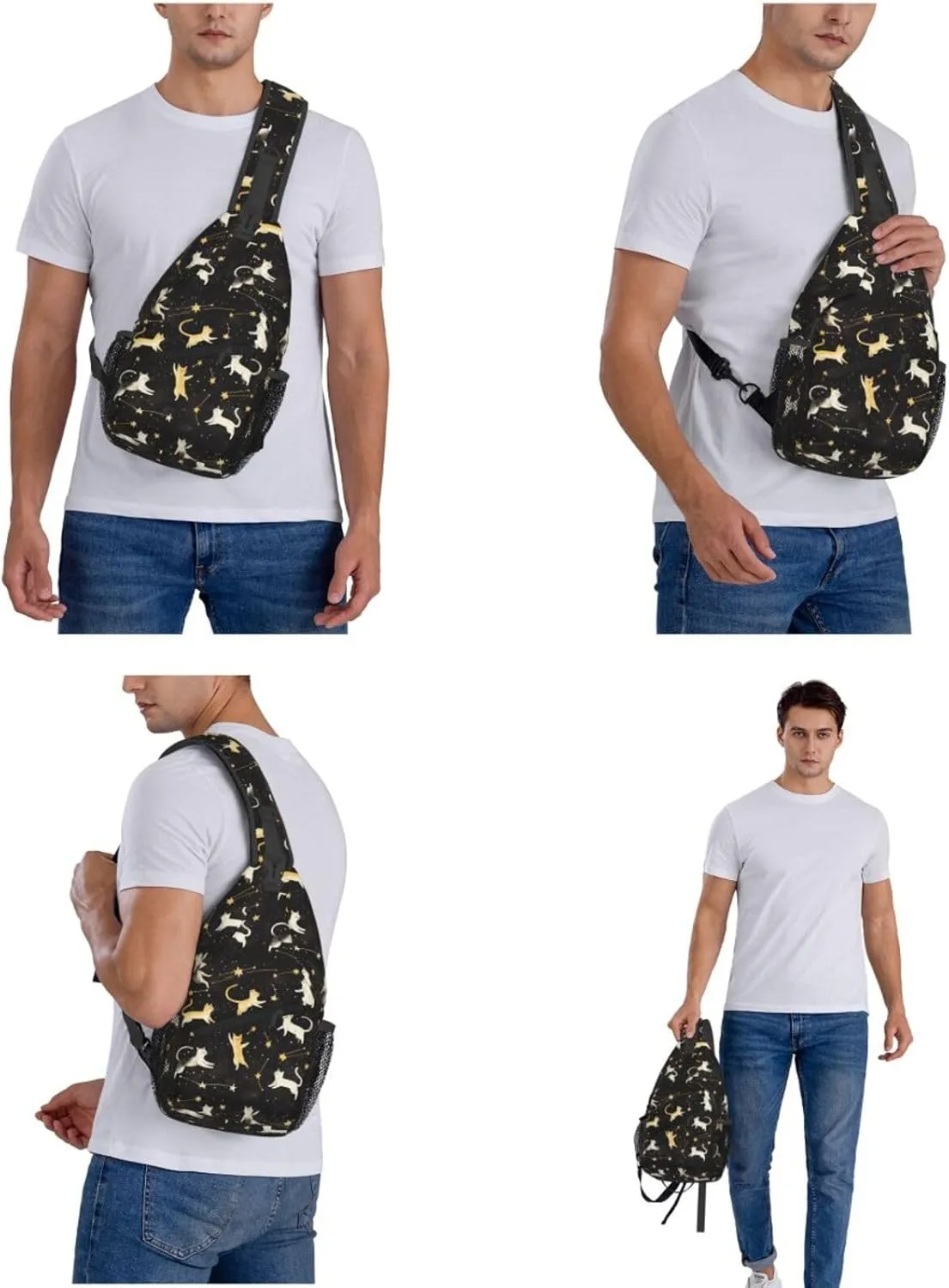 Crossbody Bag Sling Bag Backpack Chest Bags Shoulder Bag for Women Men