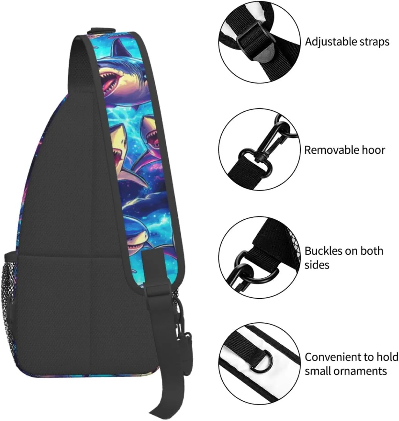 Crossbody Bag Sling Bag Backpack Chest Bags Shoulder Bag for Women Men