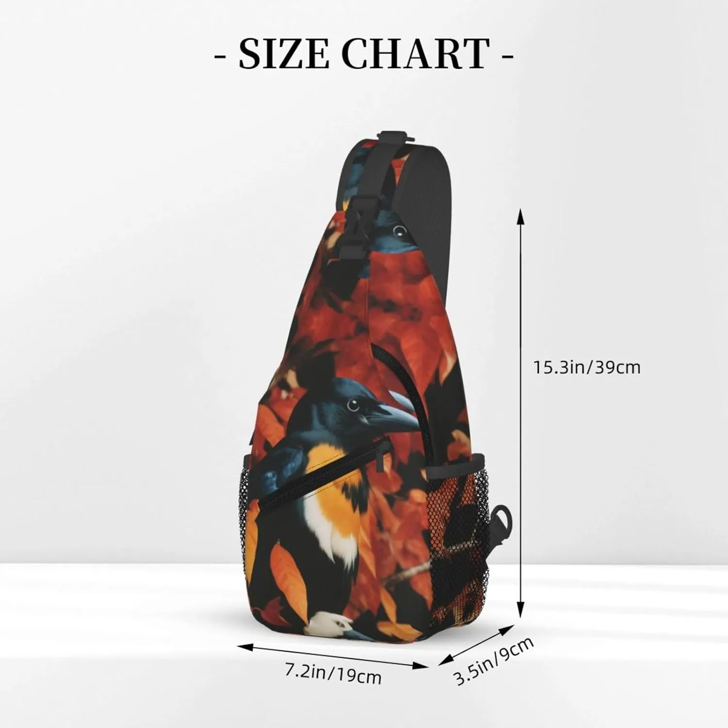Cute Owl Sling Bag For Women Mencross Sling Bag Fashion Crossbody Shoulder Bag Chest Bag For Hiking Travel