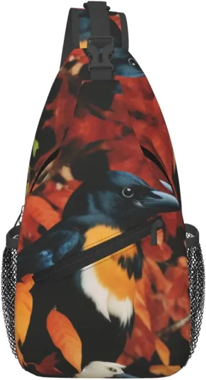 Cute Owl Sling Bag For Women Mencross Sling Bag Fashion Crossbody Shoulder Bag Chest Bag For Hiking Travel