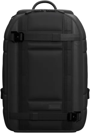 Db Journey Ramverk Backpack - Durable Travel Backpack with Laptop Compartment & Pockets for Work, Luggage Backpack with Roller Bag Hook Up System, 21L - Blackout