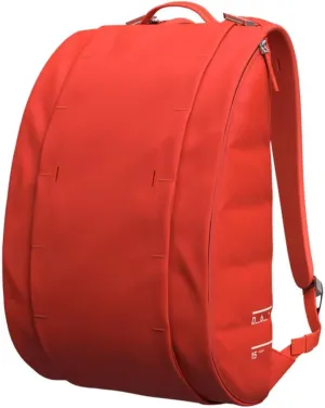 Db Journey The Hugger Backpack - Durable Travel Backpack with Laptop Compartment & Pockets for Work, Luggage Backpack with Roller Bag Hook Up System, 15L - Falu Red