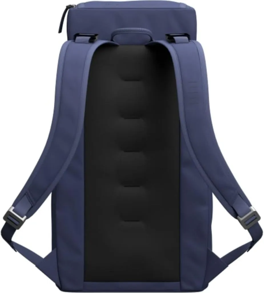 Db Journey The Hugger Backpack - Durable Travel Backpack with Laptop Compartment & Pockets for Work, Luggage Roller Bag Hook Up System, 25L - Blue Hour