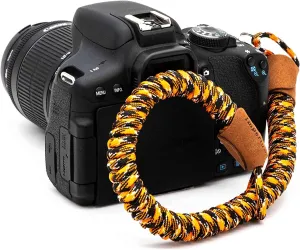 Dux Durable and Comfortable Camera Strap Wrist for Photographers - Adjustable DSLR Camera Hand Strap