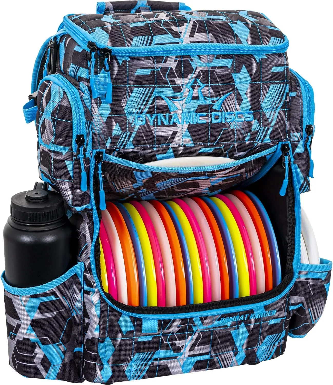 Dynamic Discs Combat Ranger Disc Golf Backpack | Large Bag w/Putter Pouch | 20  Discs Capacity | Disc Golf Accessories