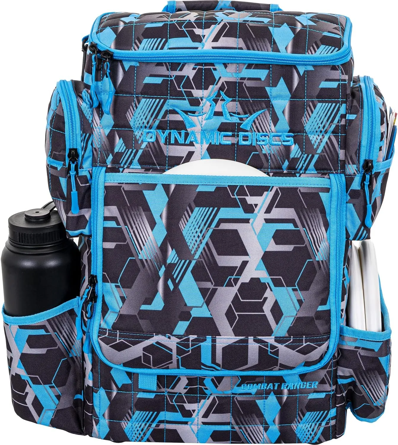 Dynamic Discs Combat Ranger Disc Golf Backpack | Large Bag w/Putter Pouch | 20  Discs Capacity | Disc Golf Accessories