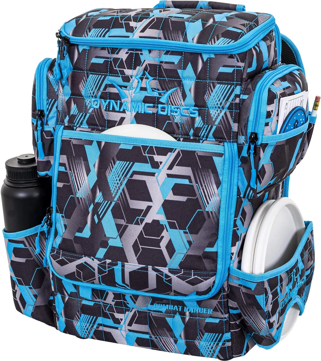 Dynamic Discs Combat Ranger Disc Golf Backpack | Large Bag w/Putter Pouch | 20  Discs Capacity | Disc Golf Accessories