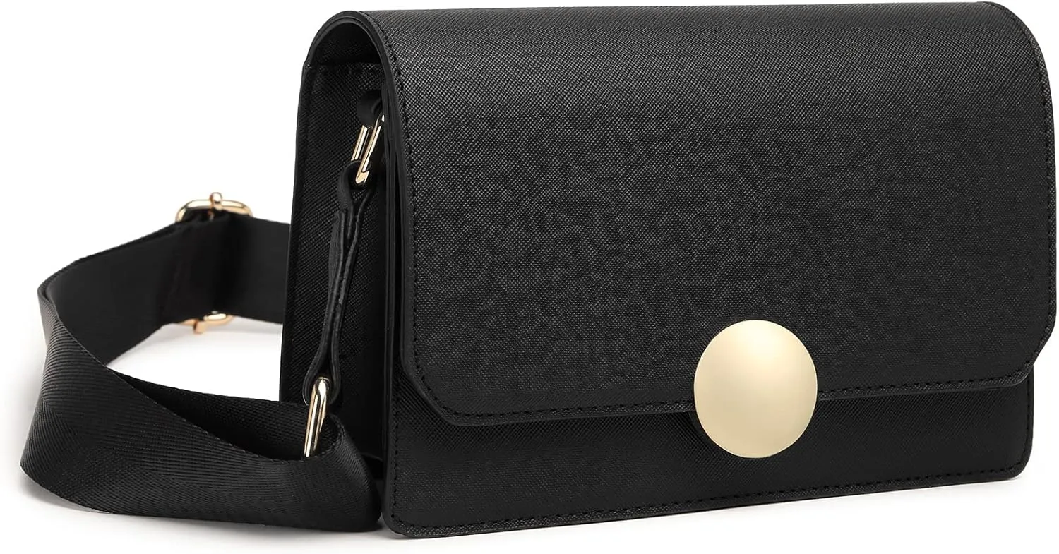 E Small Crossbody Bags for Women Trendy Flap Crossbody Purse