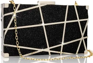 Evening Bag Small Clutch Purses Leopard Purse Formal Wedding Handbag for Women Fashion Crossbody Bags With Chain