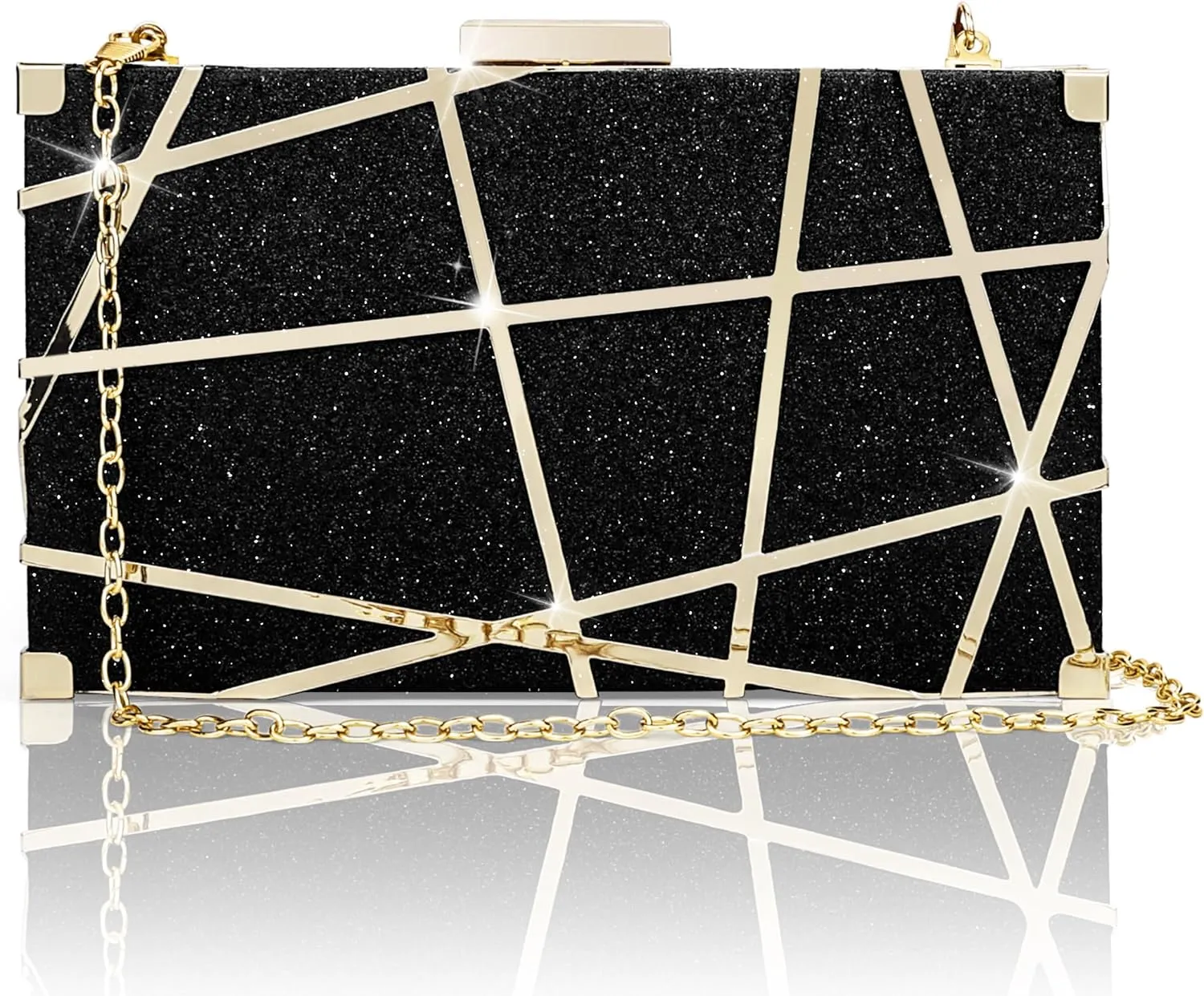Evening Bag Small Clutch Purses Leopard Purse Formal Wedding Handbag for Women Fashion Crossbody Bags With Chain