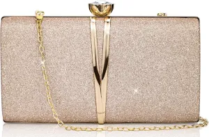 Evening Bag Small Clutch Purses Leopard Purse Formal Wedding Handbag for Women Fashion Crossbody Bags With Chain