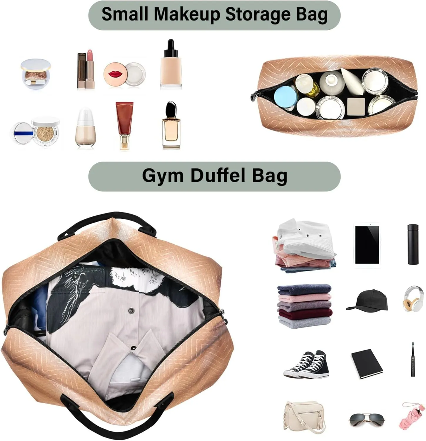 Exnundod Women Weekender Bags Close Up Of Abdominal Muscle Travel Duffel Bags Carry On Overnight Bag Large Hospital Tote Luggage