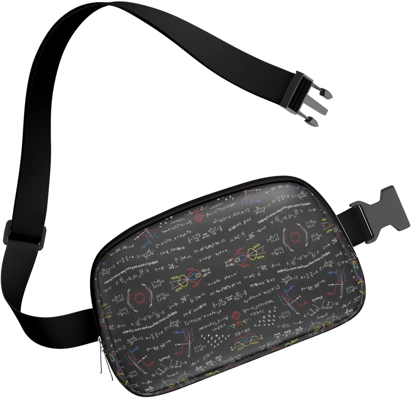 Fanny Pack for Women,Mini Waterproof Science theme Belt Bag,Fashionable Crossbody,Cute Everywhere Belt Bags Fanny Pack for Hiking,Travel.