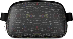 Fanny Pack for Women,Mini Waterproof Science theme Belt Bag,Fashionable Crossbody,Cute Everywhere Belt Bags Fanny Pack for Hiking,Travel.